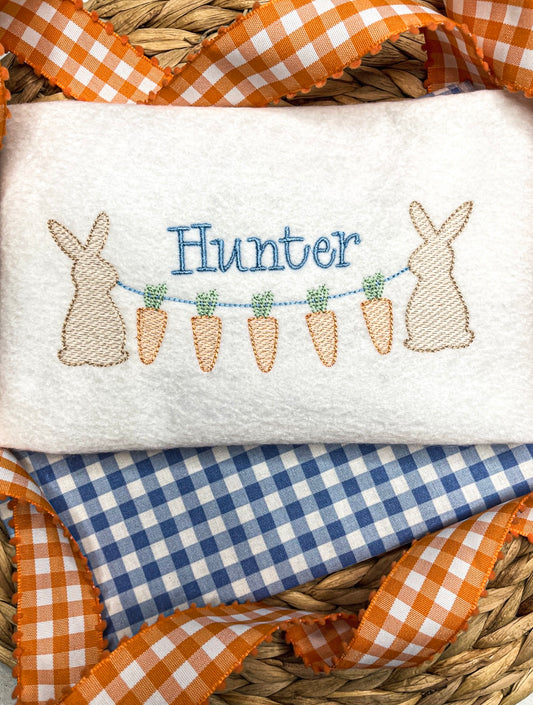 Bunny and Carrot Bunting