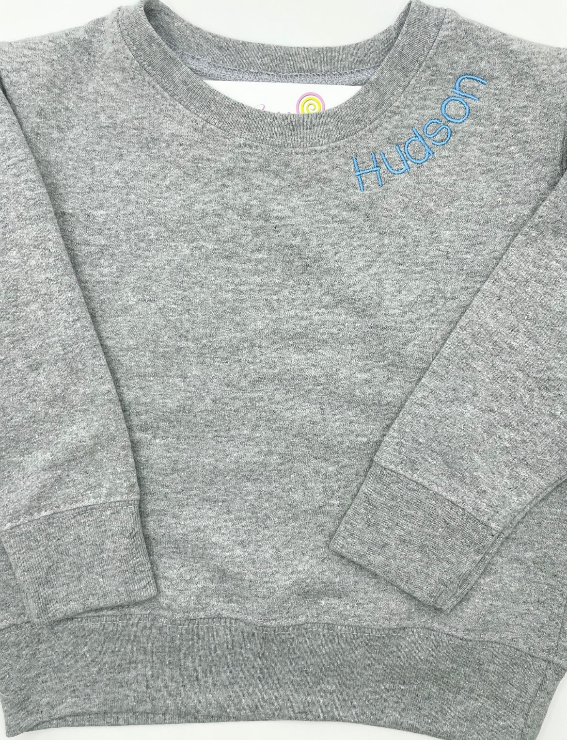 Grey Name Sweatshirt